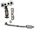 Front & Lower Catalytic Converter For 2012-2017 Toyota Camry 2.5L New. Price: $641.00.