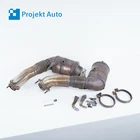 08-14 Oem Bmw Downpipe Set X5M S63 N63 Early Style E70 F01 F02 F04 F10 F12 E71 Used. Price: $999.00.