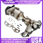 Exhaust Manifold Catalytic Converter & Seal For L4 2007-2013 Nissan Altima 2.5L New. Price: $119.99.