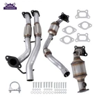 For Cadillac Srx 2012-2016 Front+rear Catalytic Converter&flex Pipes Set 99216 New. Price: $110.45.
