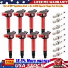 UF487 Ignition Coil + Spark Plug 1483 For Toyota Tundra V8 4.6L 4.7L 5.7L 2010 New. Price: $109.99.