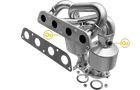 Magnaflow Direct-fit Catalytic Converter For 2000-2005 Toyota MR2 Spyder Carb New. Price: $1491.00.