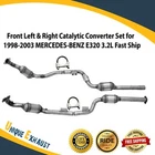 Front Left & Right Catalytic Converter For 1998-2003 Mercedes-benz E320 3.2L New. Price: $962.99.