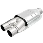 Magnaflow Conv Univ 2INCH INLET/2.5INCH Outlet Dual/single Oval Shape New. Price: $429.00.
