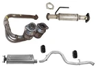 Catalytic Converters Muffler Tail Pipe Fits Jeep Wrangler 4.0L 2001-2003 New. Price: $1057.00.