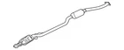 Genuine Mitsubishi Converter & Pipe 1570C717 New. Price: $1530.04.