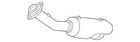 Genuine Ford Catalytic Converter FL3Z-5E212-E New. Price: $1150.38.