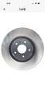 Carquest YH594586P Premium Painted Brake Rotor New. Price: $75.00.