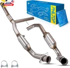 Left And Right Catalytic Converter Compatible With 2004-2006 F150 5.4L 4WD New Ungraded. Price: $326.47.