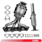 Front & Rear Catalytic Converters For Hyundai Accent Kia Rio Soul 1.6L 2012-2017 New. Price: $129.99.