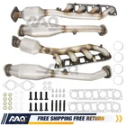 For 2005-2013 Nissan Armada 5.6L Manifold Catalytic Converters Front & Rear New. Price: $273.00.
