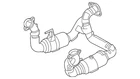 Genuine Ford Catalytic Converter RC3Z5E212A New. Price: $5694.95.