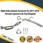 Rear Side Catalytic Converter For 2011-2018 Porsche Cayenne 3.6L Exact Fit New. Price: $218.77.