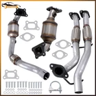 For Cadillac Srx 3.6L 2012-2016 Front+rear Catalytic Converter & Flex Pipes Set New. Price: $114.31.