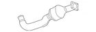 Genuine Gm Converter & Pipe 19418925 New. Price: $2053.38.