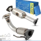 Philtop High Flow Catalytic Converter Compatible With Honda Accord New. Price: $111.76.