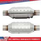 2PCS 2" Inlet / Outlet Catalytic Converter Ford Mustang Gt 4.6L 3.8L New. Price: $117.67.