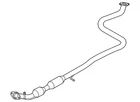 Genuine Mazda Catalytic Converter ZY97-20-55X New. Price: $486.65.