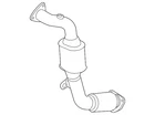 Genuine Audi Catalytic Converter 7L8-254-301-MX New. Price: $2688.71.