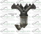 Catalytic Converter-exact-fit Manifold Davico 13096 New. Price: $206.21.