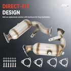 2X Catalytic Converter For Audi A4 A5 L3.0 Quattro 3.2L & A6 A7 A8 3.0L New. Price: $185.00.