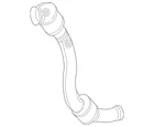 Genuine Mercedes-benz Catalytic Converter 167-490-66-05 New. Price: $3819.40.