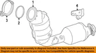 Toyota Oem 22-25 Sequoia Exhaust Components-catalytic Cnvrtr 17500F4020 New. Price: $1717.73.