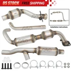 Lh Rh Pipe Catalytic Converter Set 1997-2000 Ford F150 F-150 4.6L Rwd New. Price: $240.00.