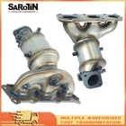 Catalytic Converter Pair For Hyundai Santa Fe 2013-2018 3.3L Awd New. Price: $230.00.