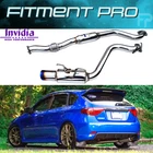 Invidia HS08SW5GTT N1 Titanium Tip Exhaust System For 08-14 Subaru Wrx Hatchback New. Price: $1111.31.