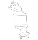 Genuine Gm Catalytic Converter 19420245 New. Price: $1068.63.