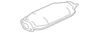 Genuine Mitsubishi Catalytic Converter MN156579 New. Price: $948.19.