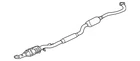 Genuine Mitsubishi Intermediate Pipe 1570C982 New. Price: $1452.98.