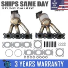 Manifold Catalytic Converter Set For 2007-2014 Volvo XC90 3.2L Left+right Side New. Price: $99.99.