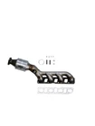 Left Catalytic Converter With Integrated Exhaust Manifold For 2009 Infiniti QX56 New. Price: $293.81.