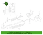 Honda 18120-5AA-A00 Catalytic Converter Heat Shield For Civic Cr-v New Genuine. Price: $54.97.