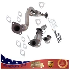 For Gmc Acadia 2009-2017 3.6L All Three Catalytic Converters Exhaust Flex Pipe New. Price: $159.20.