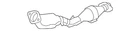 Genuine Nissan Catalytic Converter 20010-ZW81A New. Price: $1590.96.