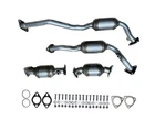 All Four Catalytic Converter Set For 2001-2004 Nissan Frontier 3.3L & Rear New. Price: $344.99.
