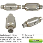 Fits For Eastern Catalytic Converter Universal P 82614 New. Price: $127.43.