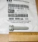 Mopar 6505699AA Bolt & Washer, Exhaust Manifolt To Pipe 2001-2015 Ram, Jeeo Oem New. Price: $9.50.