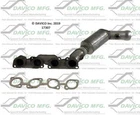 Catalytic Converter-exact-fit Davico 17307 Fits 06-10 Bmw X5 4.8L-V8 New. Price: $578.06.