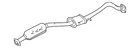 Genuine Mazda Catalytic Converter BP7F-20-55X New. Price: $2650.17.