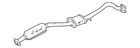 Genuine Mazda Catalytic Converter BP7F-20-55X New. Price: $2580.37.