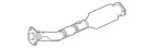 Genuine Nissan Catalytic Converter 200E0-9BT0A New. Price: $839.17.