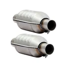 2PCS 2" Inlet/outlet Catalytic Converter Epa W/ Heat Shield Ford Mustang Gt New. Price: $112.09.