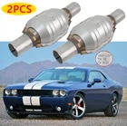 2PCS 2" Inlet/outlet Catalytic Converter W/ Heat Shield Epa For Dodge Challenger New. Price: $131.04.