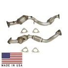 Front Left & Right Flex Pipe W/ Catalytic Converters For Audi Q7 3.6L 2007-2010 New. Price: $1209.00.