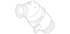 Genuine Mercedes-benz Exhaust Gas Line 264-140-33-00 New. Price: $2365.53.