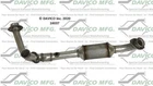 Davico Mfg Catalytic Converter P 16037 New. Price: $350.07.